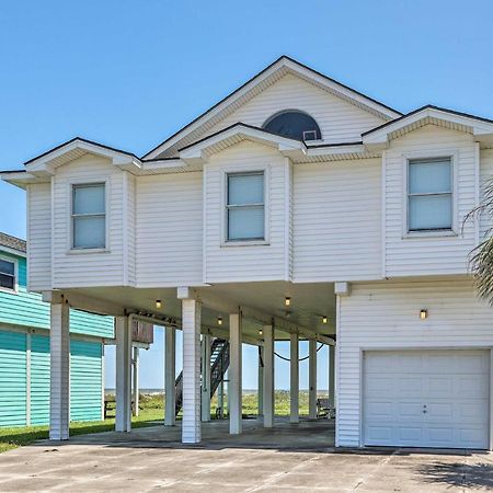 Oceanfront Galveston Home - Walk To Beach! Buitenkant foto