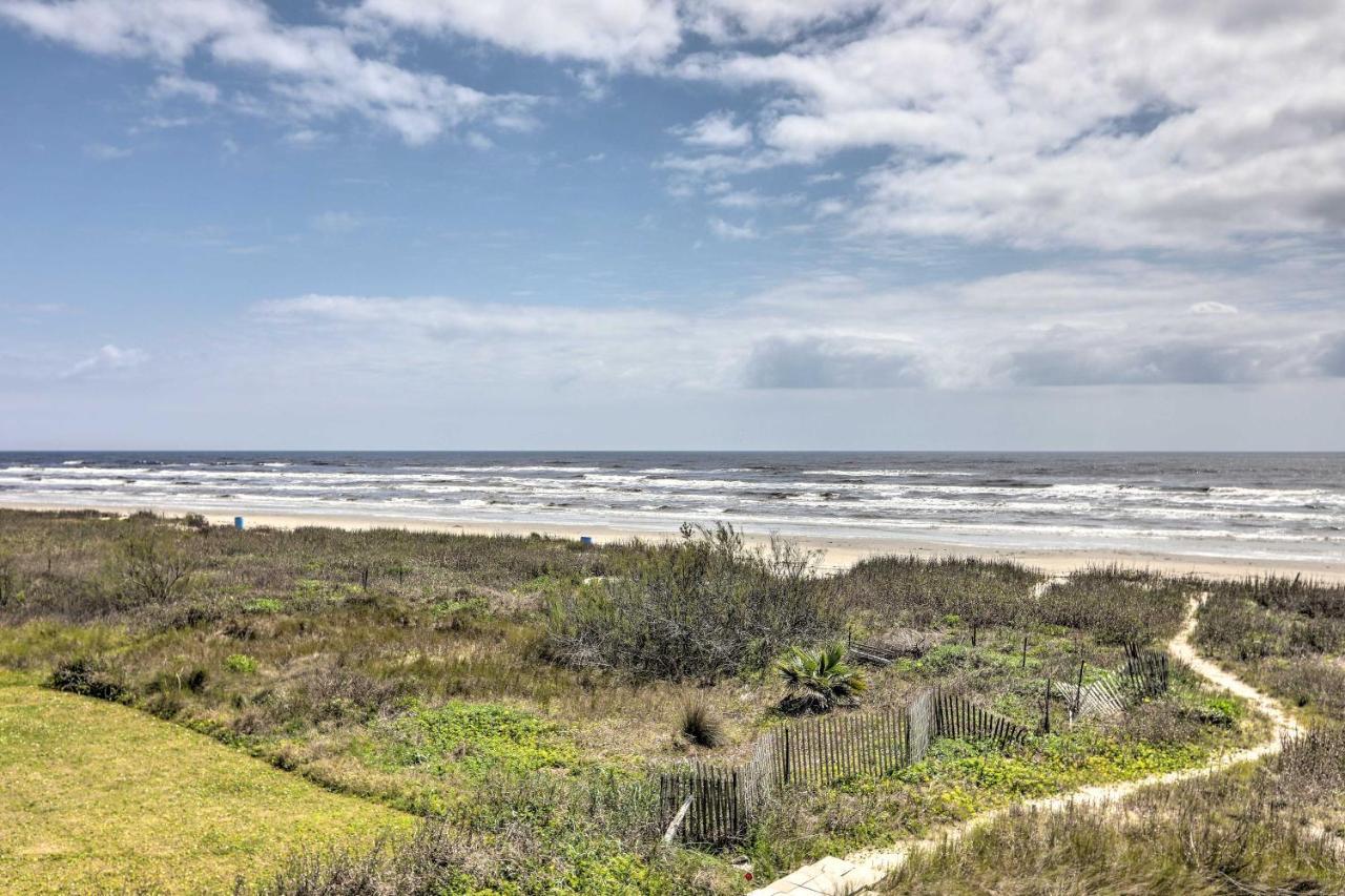 Oceanfront Galveston Home - Walk To Beach! Buitenkant foto
